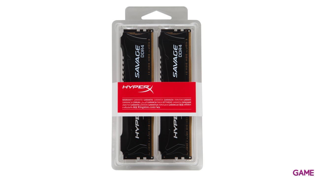 Kingston HyperX Savage Negro DDR4 16GB (2x8GB) 3000Mhz CL15-2