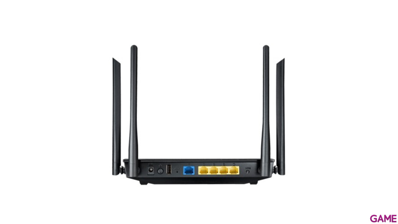 ASUS RT-AC1200G+ Doble banda (2,4 GHz / 5 GHz) Gigabit Ethernet Negro - Router-4