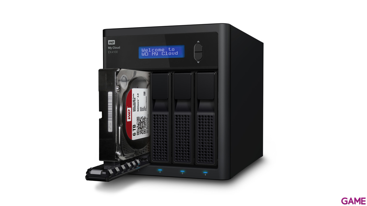 Western Digital My Cloud EX4100, 8TB-3