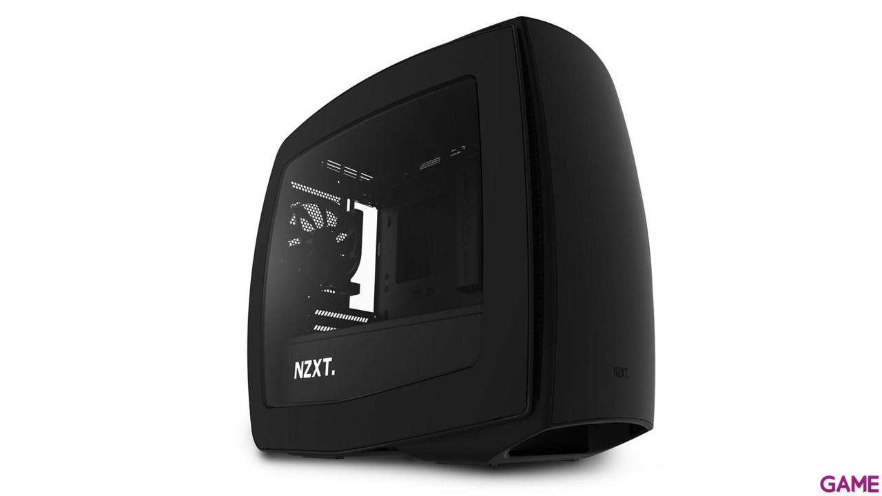 NZXT Manta Negra Mini ITX - Cristal Templado-0