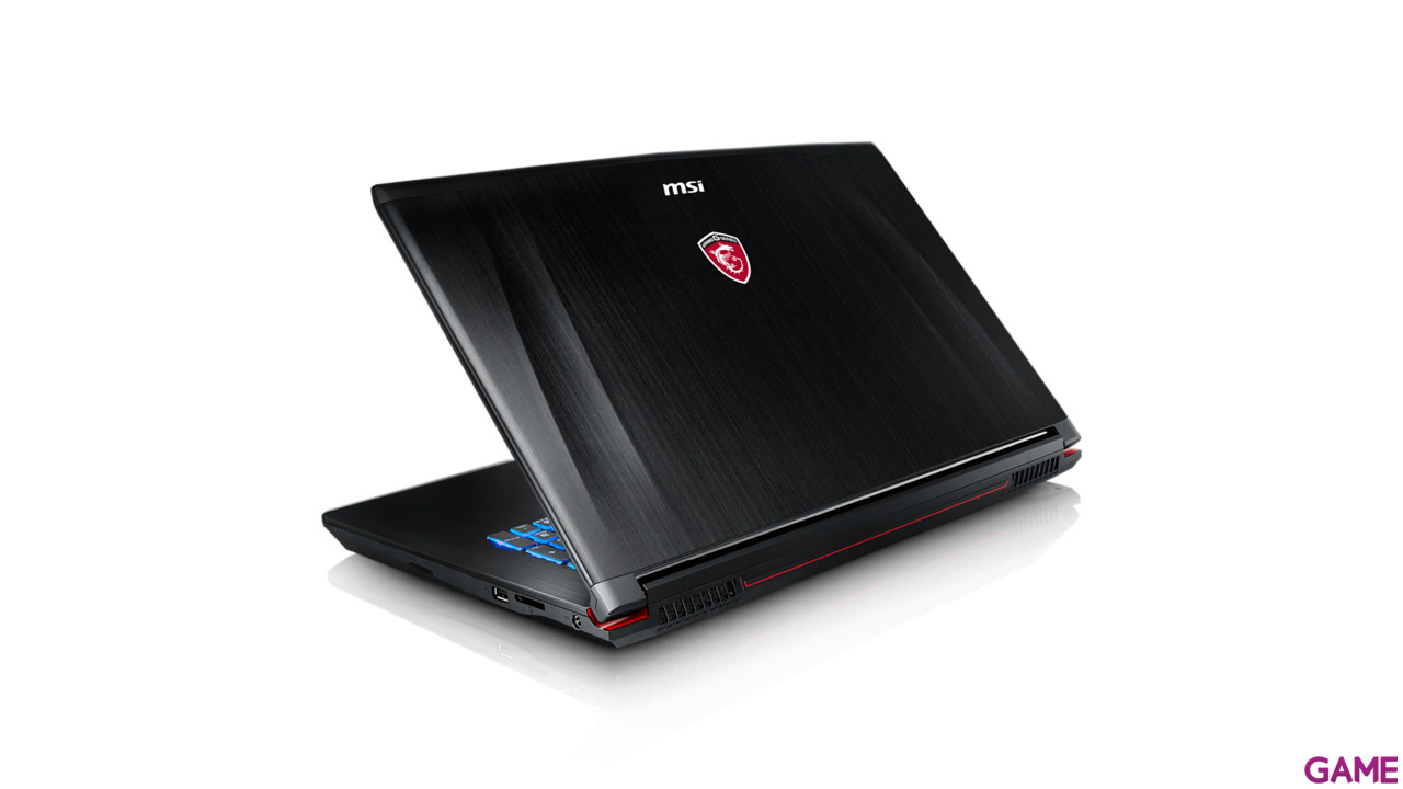 MSI GE72 6QD-200ES - i7-6700 - GTX 960M - 16GB - 1TB HDD + 256GB SSD - 17.3´´ - W10 - Apache Pro-5