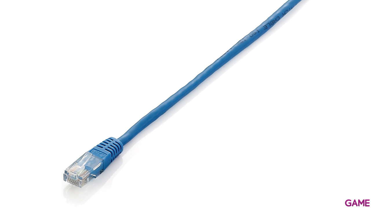 Equip cable de Red Categoria 6 Color Azul 1M-0