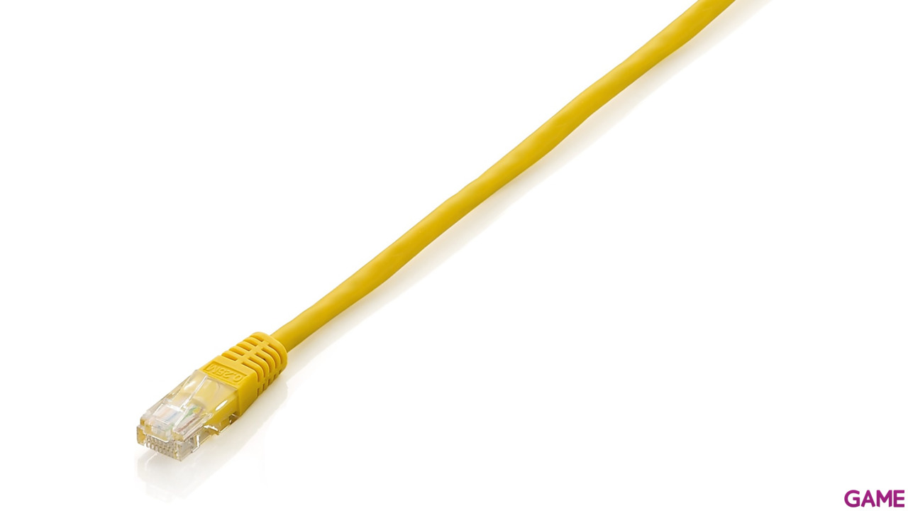 Equip cable de Red Categoria 6 color amarillo 3M-0