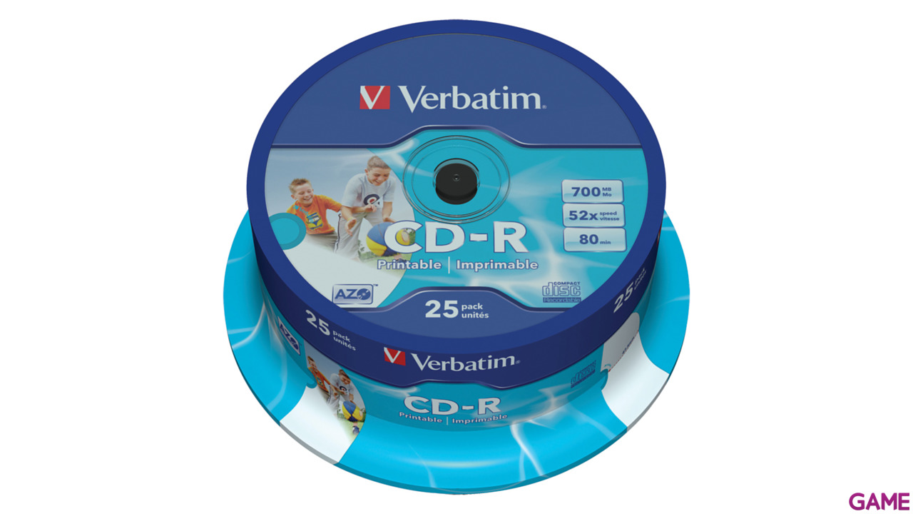 Verbatim CD-R 52X 25 Unds-5