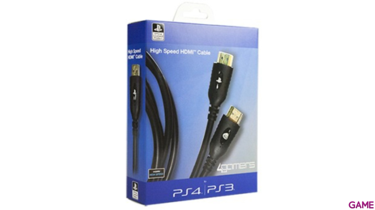 Cable HDMI High Speed 4Gamers -Licencia Oficial Sony--1