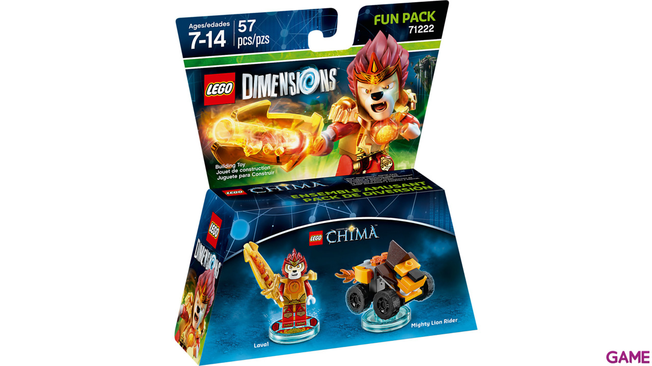 LEGO Dimensions Fun Pack: Chima Laval-3