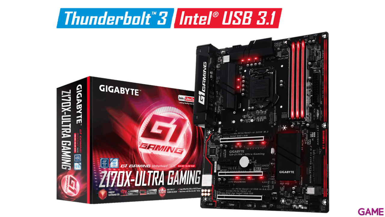 Gigabyte GA-Z170X-Ultra Gaming ATX LGA1151 - Placa Base-5