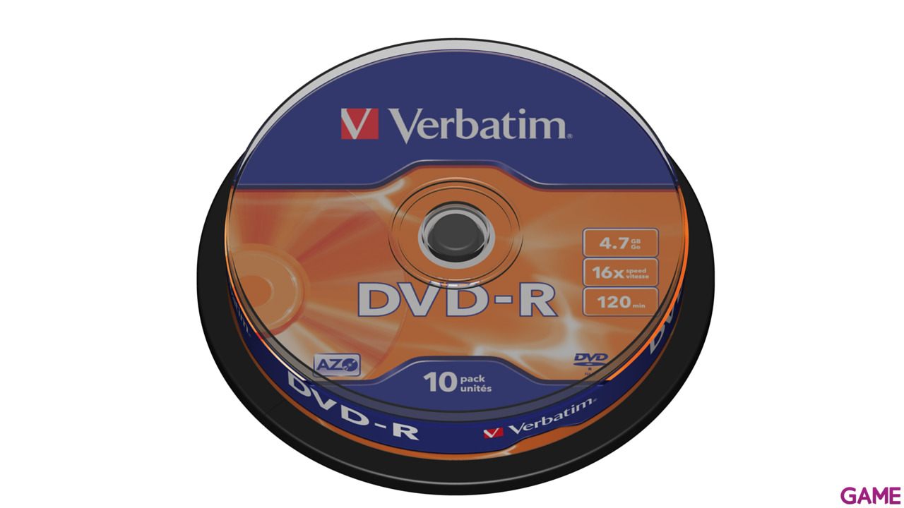 DVD-R VERBATIM SPINDLE 10UDS-0