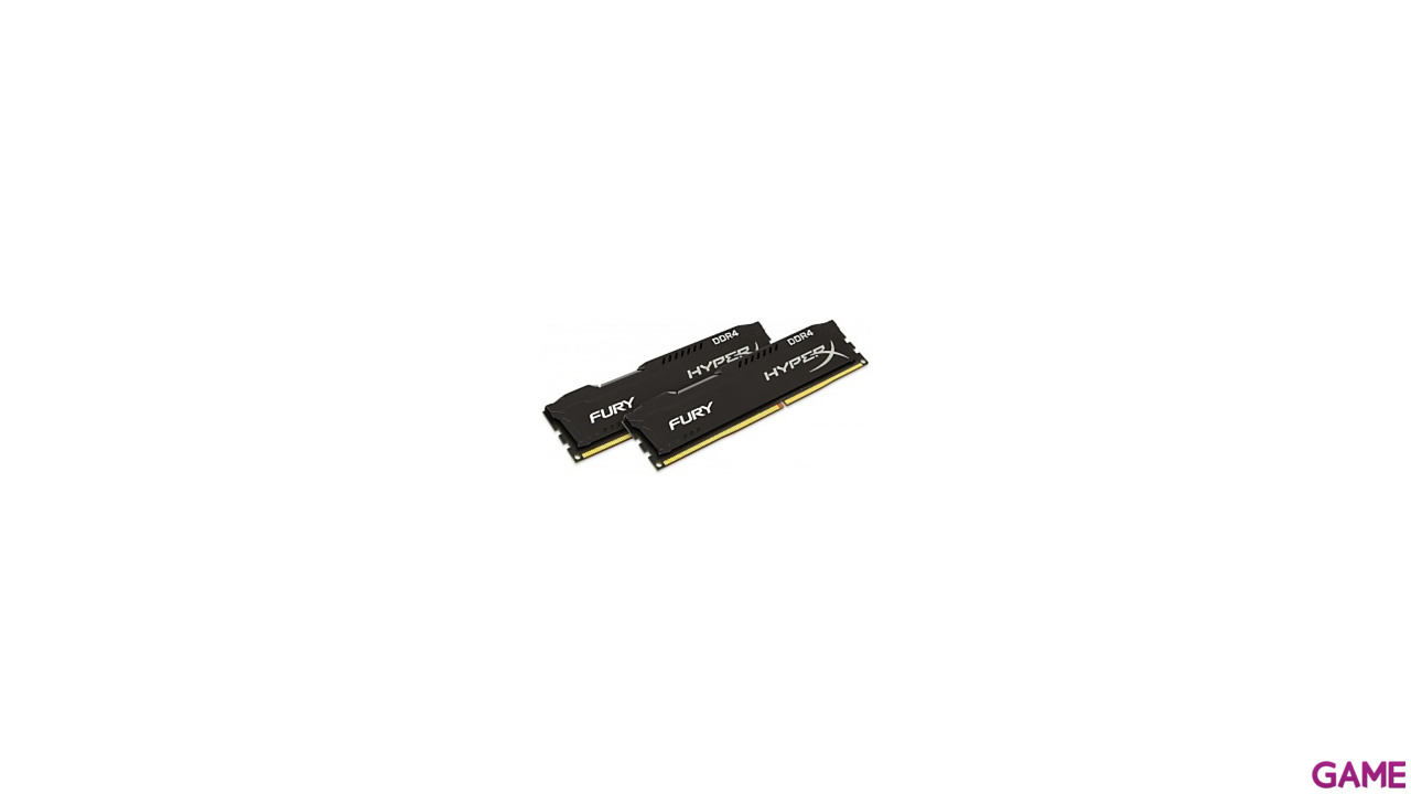 HyperX Fury Negro DDR4 16GB (2x8GB) 2133Mhz CL14 - Memoria RAM-0