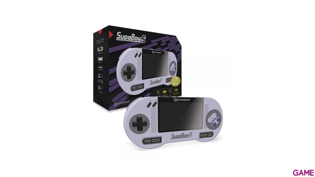 Consola Retro SNES SupaBoy S Portatil-5