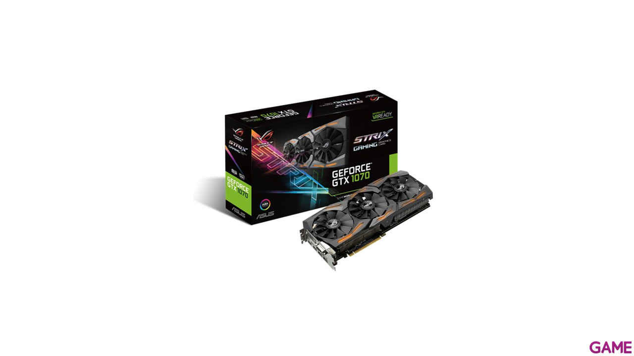 ASUS GeForce GTX 1070 Strix 8GB GDDR5 - Tarjeta Gráfica Gaming-12
