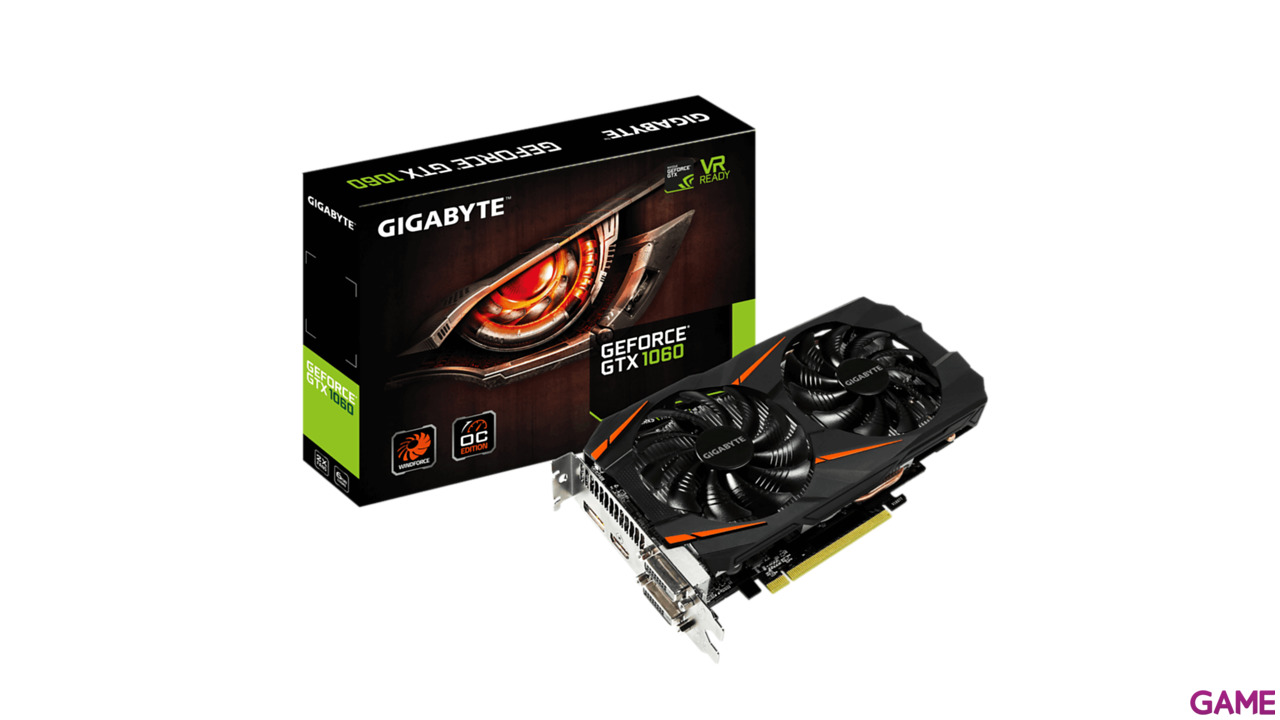 GIGABYTE GeForce GTX 1060 WindForce OC 6GB-6