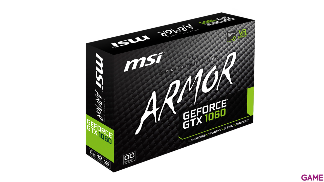 MSI GeForce GTX 1060 Armor OC 6GB-13