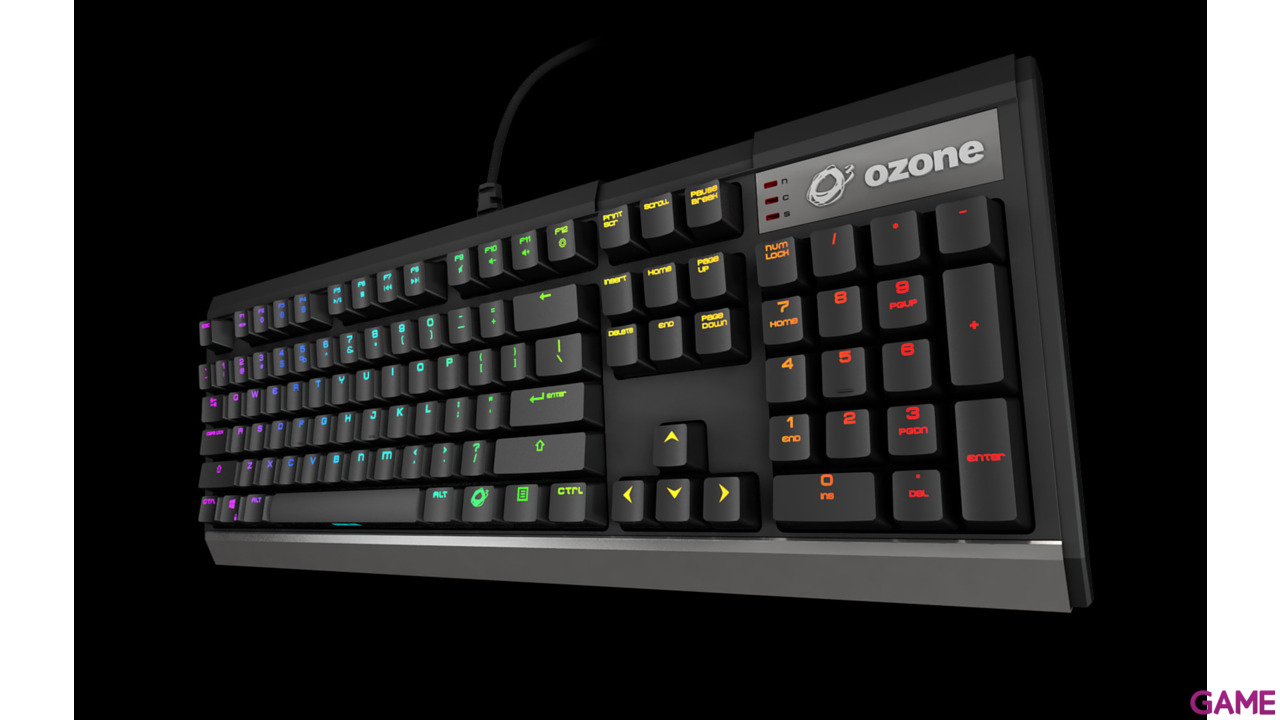 OZONE Strike X30 Mecánico Switch Red RGB - Teclado Gaming-7