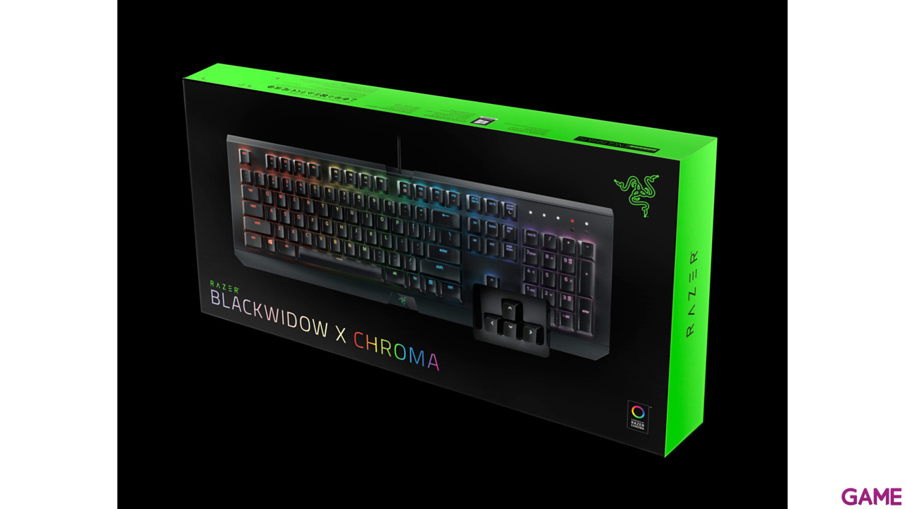 Razer Blackwidow X Chroma Mecanico Switch Green ES RGB - Teclado Gaming-3