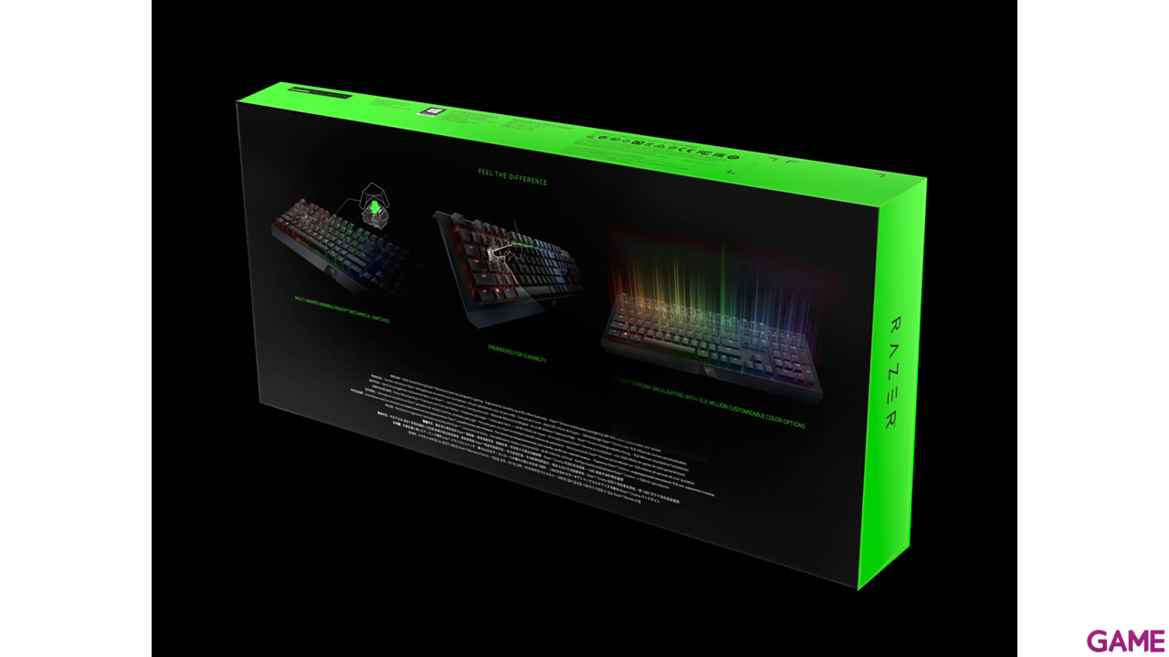 Razer Blackwidow X Chroma Mecanico Switch Green ES RGB - Teclado Gaming-4