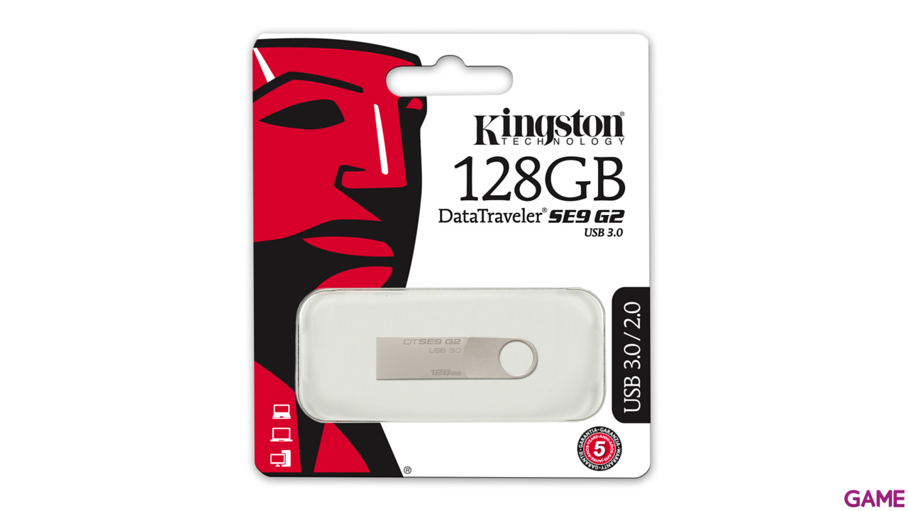 Kingston Datatraveler SE9 G2 128GB - Pendrive-1