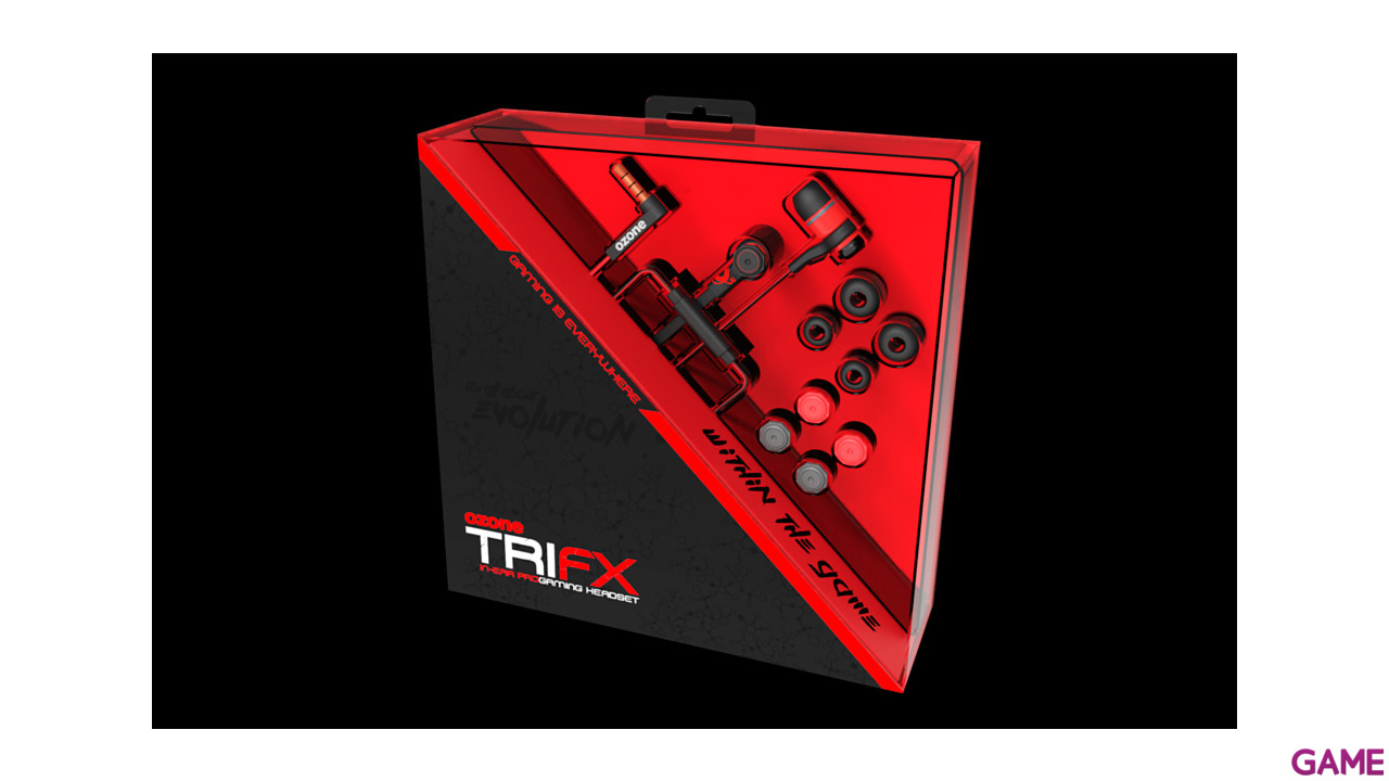 OZONE Trifx In Ear PC-PS4-PS5-XBOX-SWITCH-MOVIL - Auriculares Gaming-5