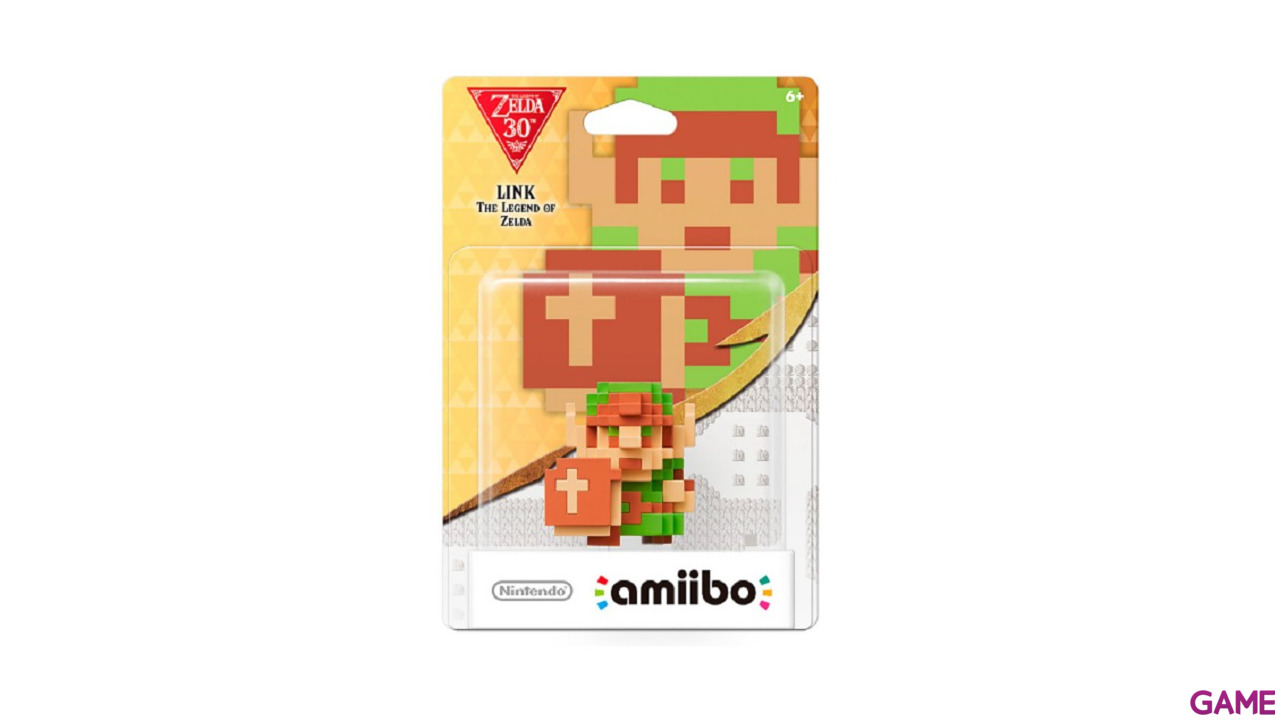 Figura amiibo Link 8-Bits - Colección Zelda-3