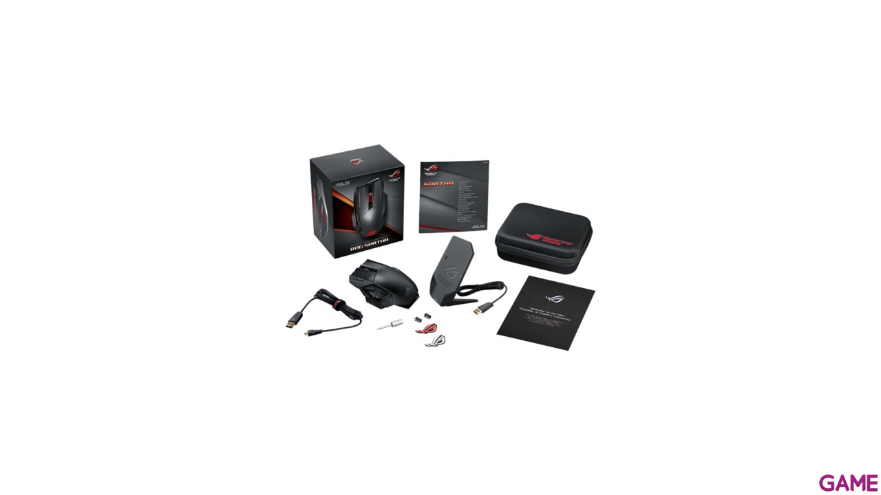 ASUS ROG Spatha Wireless 8200 DPI RGB - Ratón Gaming-7