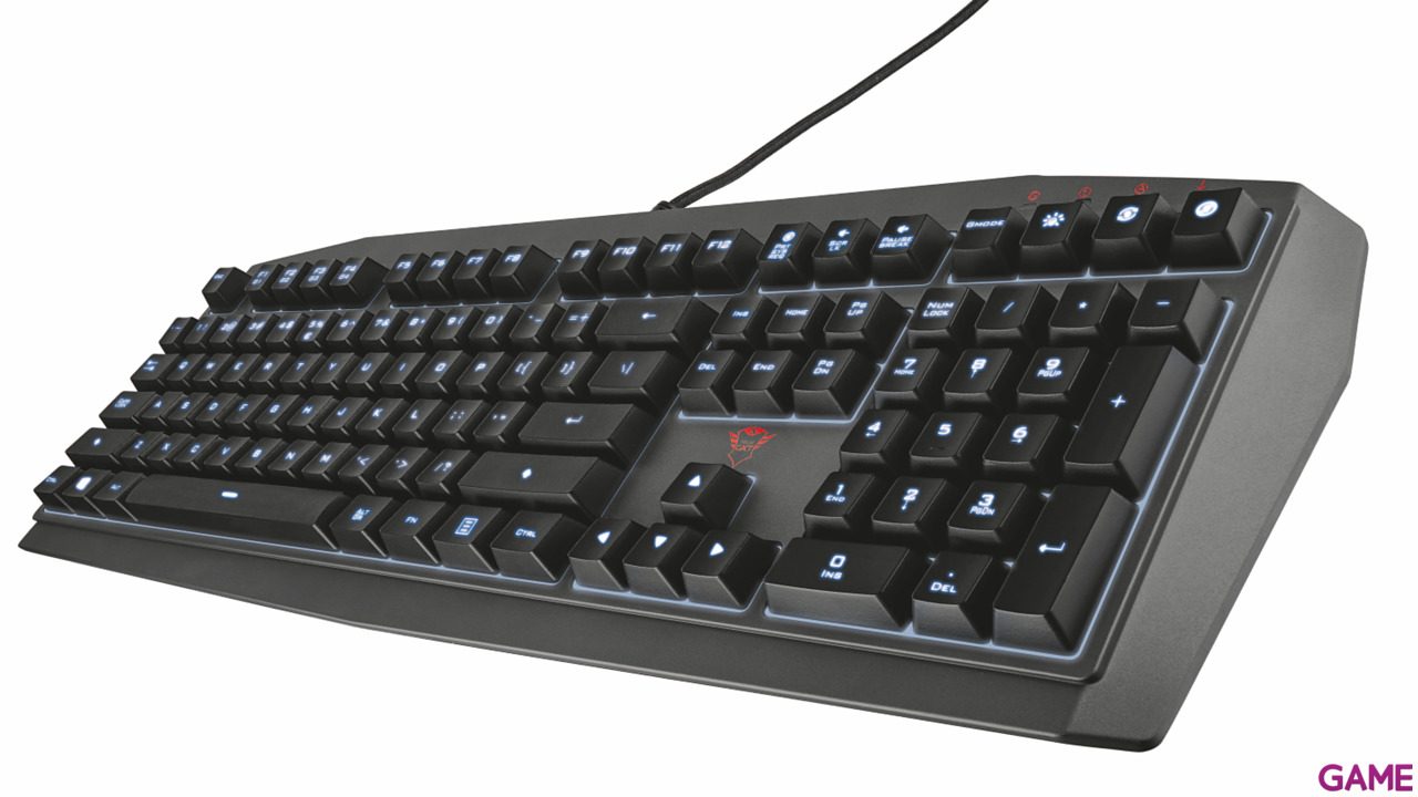 Trust GXT 880 Mecánico Switch White LED Blanco - Teclado Gaming-1