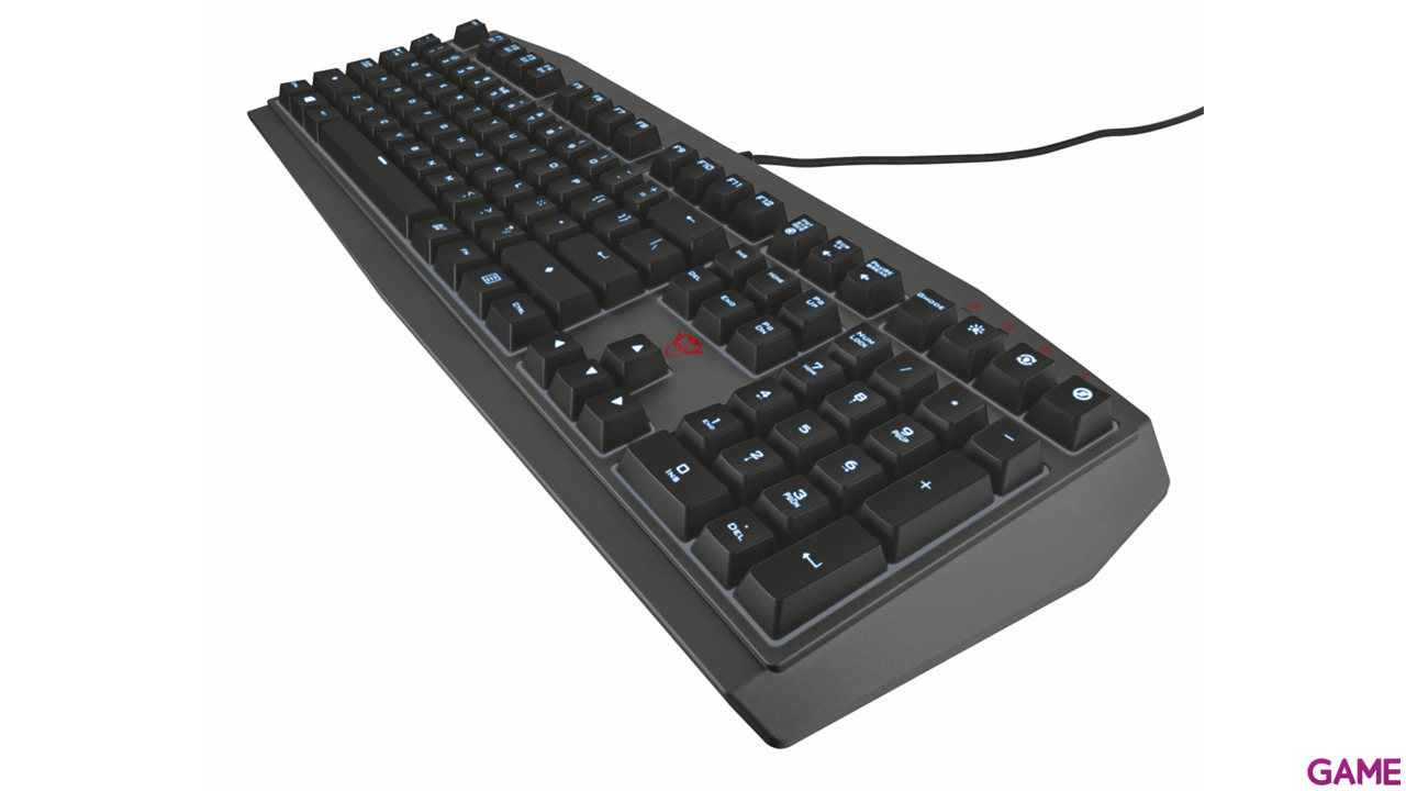 Trust GXT 880 Mecánico Switch White LED Blanco - Teclado Gaming-3