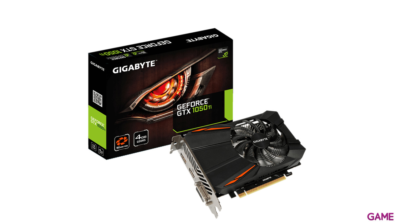 GIGABYTE GeForce GTX 1050 Ti D5 4GB GDDR5 - Tarjeta Gráfica Gaming-8