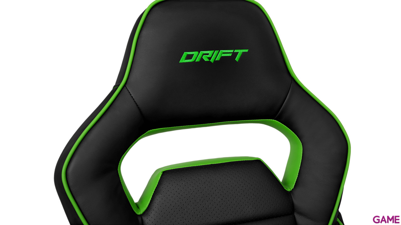 DRIFT DR75 Negro-Verde - Silla Gaming-21