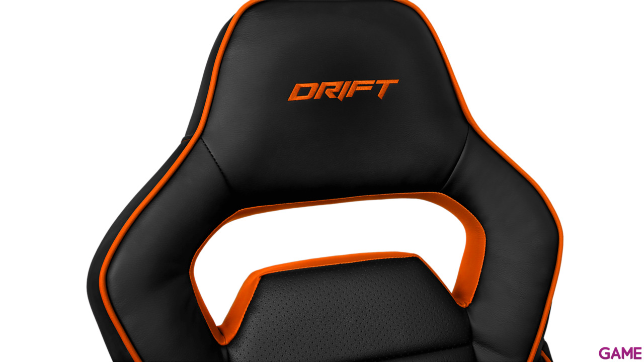 DRIFT DR75 Negro-Naranja - Silla Gaming-19