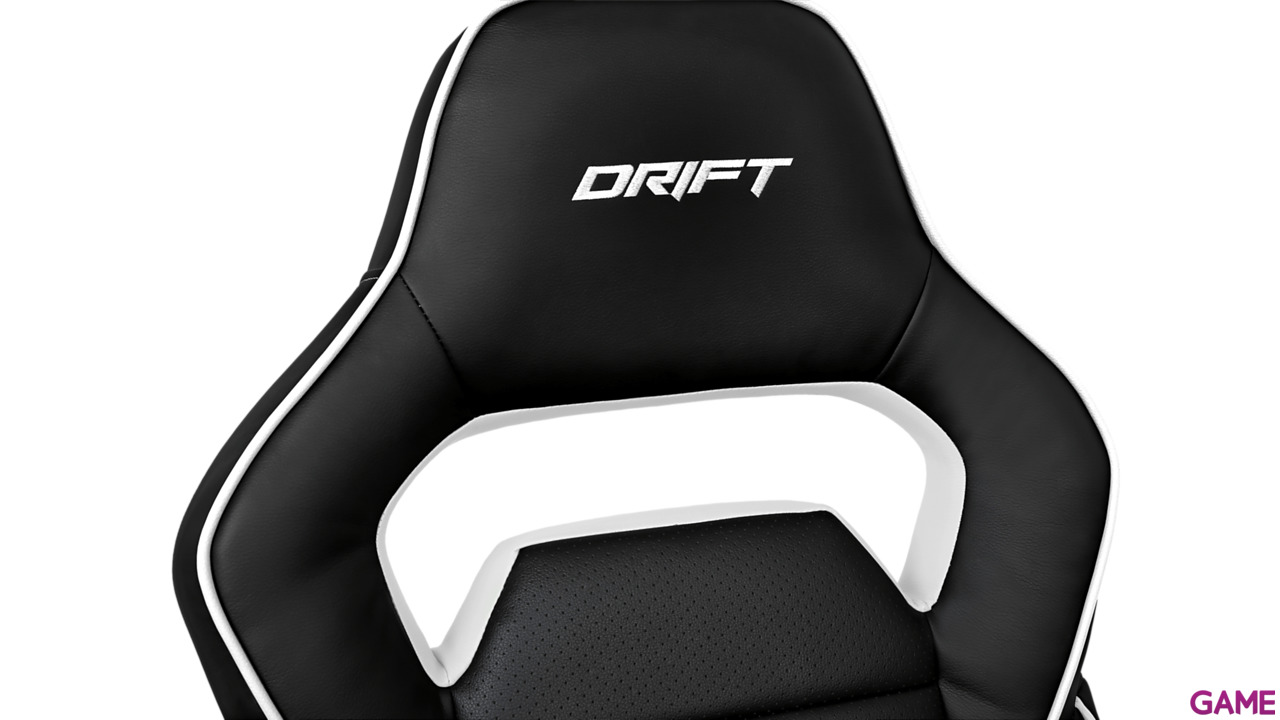 DRIFT DR75 Negro-Blanco - Silla Gaming-16