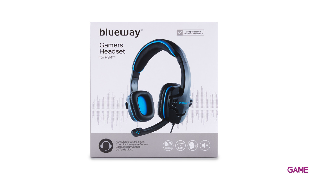 Auricular PS4 Gamers Blueway - Auriculares Gaming-3