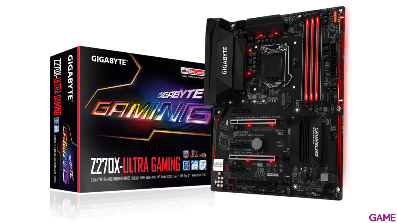Gigabyte GA-Z270X-Ultra Gaming ATX LGA1151 - Placa Base-8