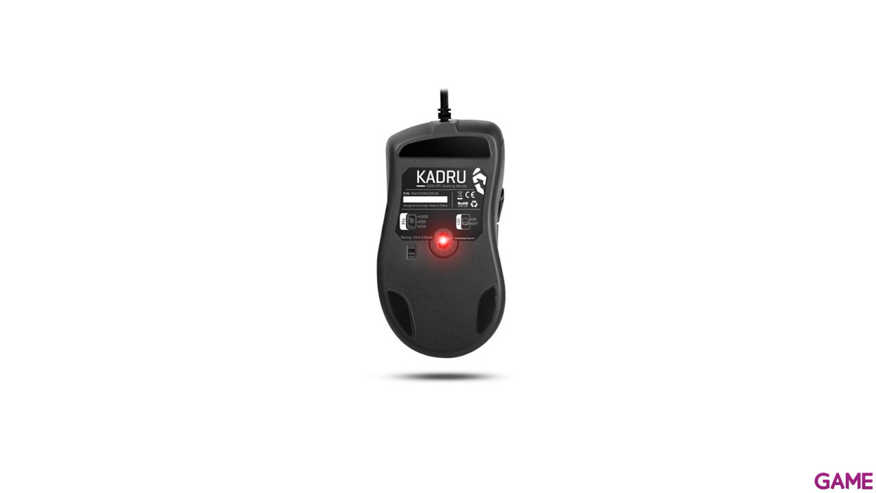 KROM Kadru White 4000 DPI RGB - Ratón Gaming-10
