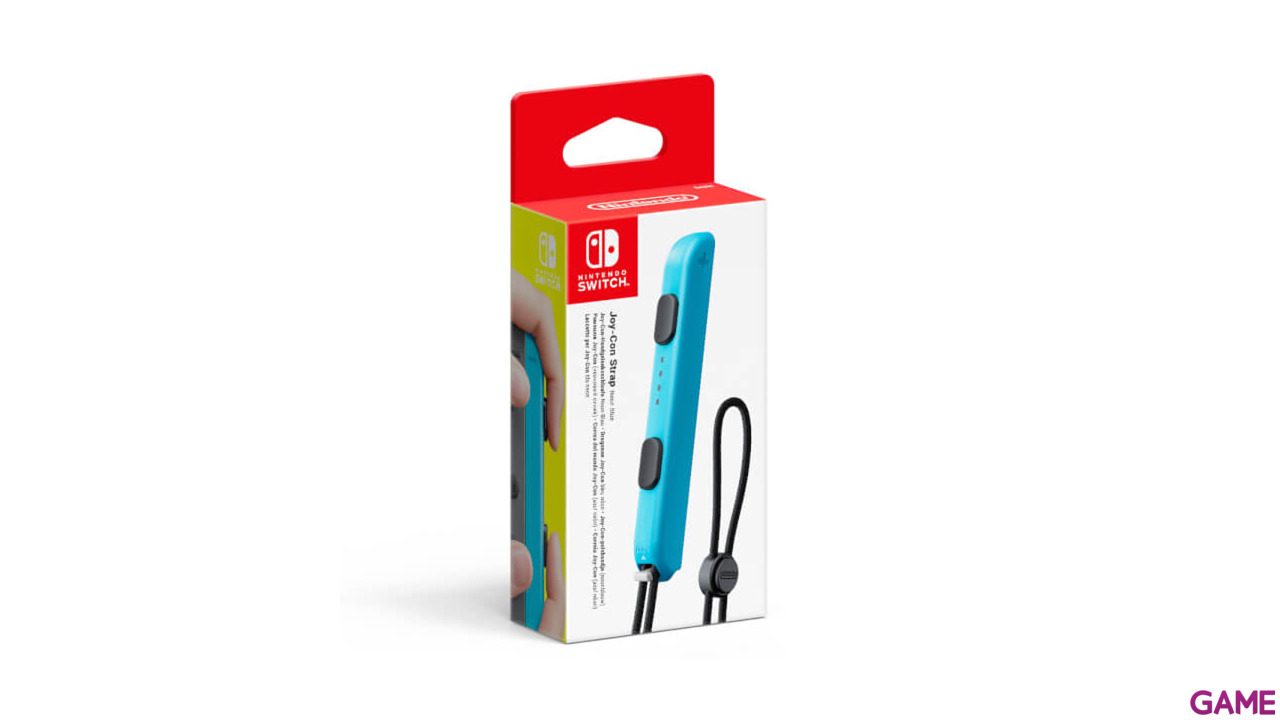 Nintendo Switch Correa Joy-Con Azul Neón-2