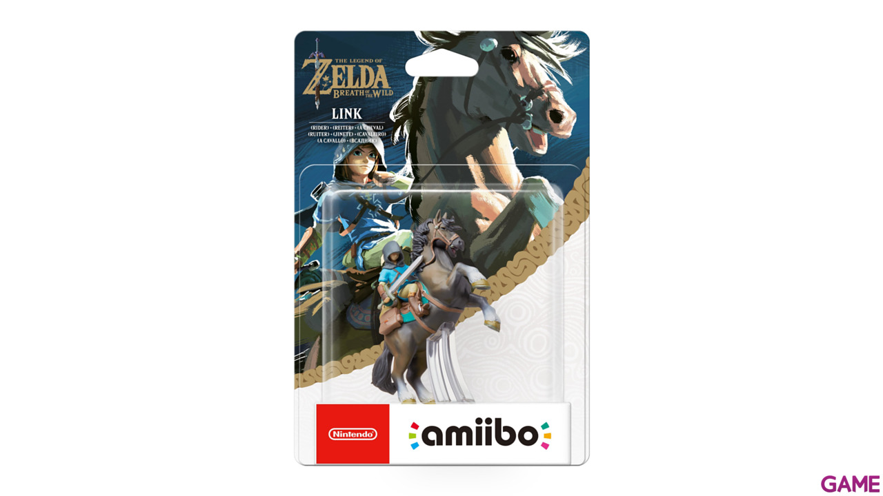 Figura amiibo Link Jinete (colección Zelda)-3