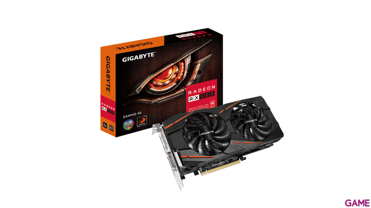 GIGABYTE Radeon RX 580 Gaming 4GB GDDR5-11