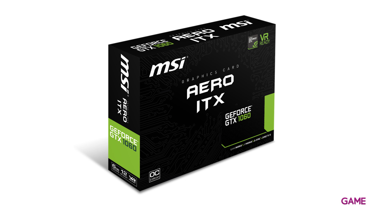 MSI GeForce GTX 1060 Aero ITX OC 6GB GDDR5 - Tarjeta Gráfica Gaming-5