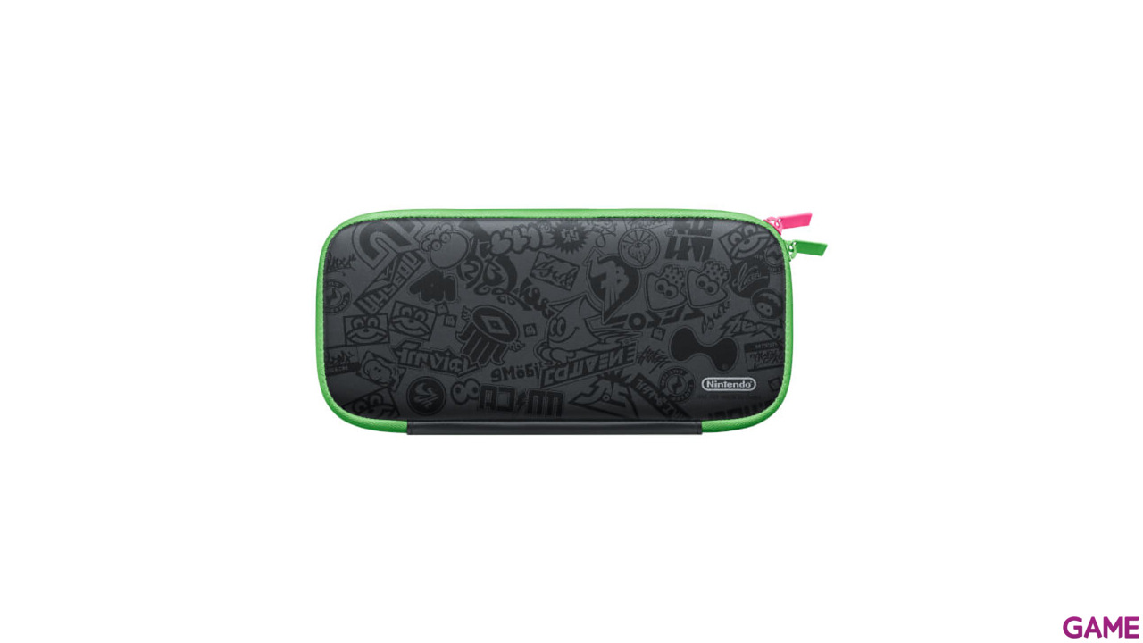 Nintendo Switch Set Accesorios - Funda Splatoon + Protector LCD-4
