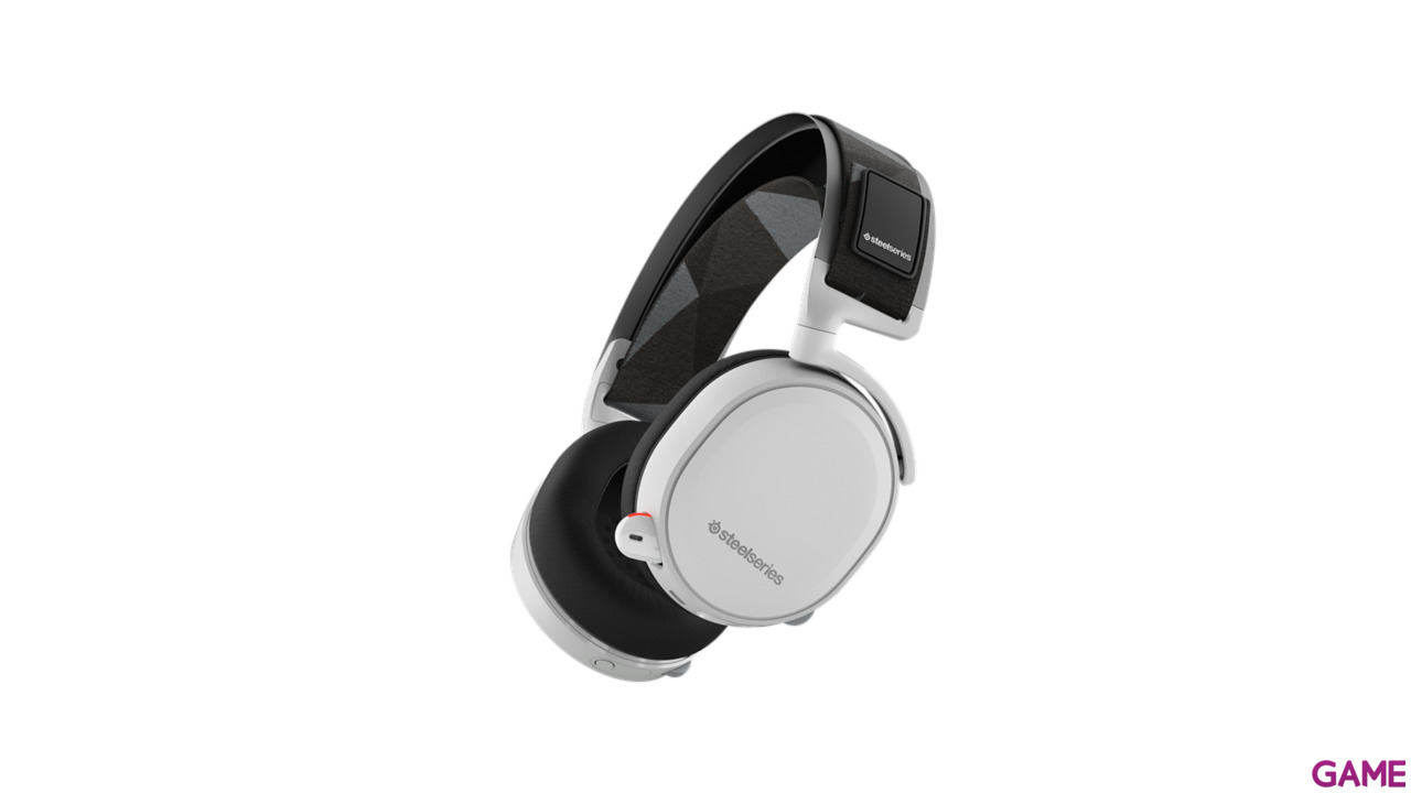 SteelSeries Arctis 7 Blanco Wireless 7.1 Surround - Auriculares Gaming Inalámbricos-2