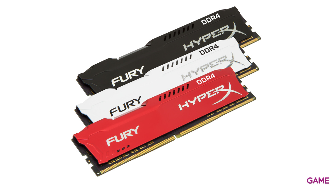 HyperX Fury Negro DDR4 8GB 2400Mhz CL15 - Memoria RAM-6