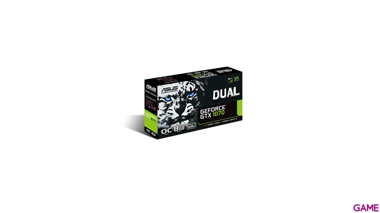 ASUS Dual GeForce GTX 1070 OC 8GB GDDR5 - Tarjeta Gráfica Gaming-6