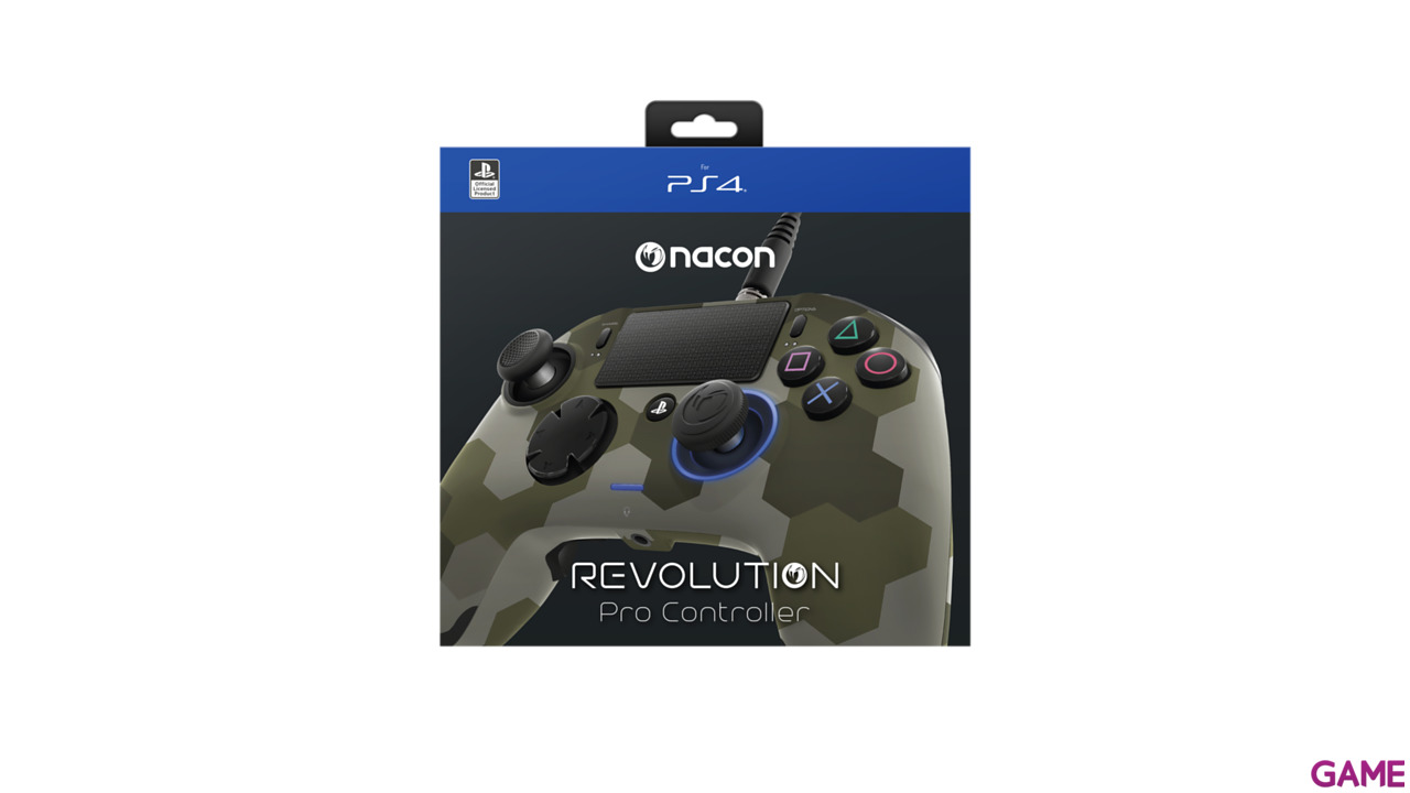 Controller Nacon Revolution Pro Camo Green -Licencia Oficial Sony--9