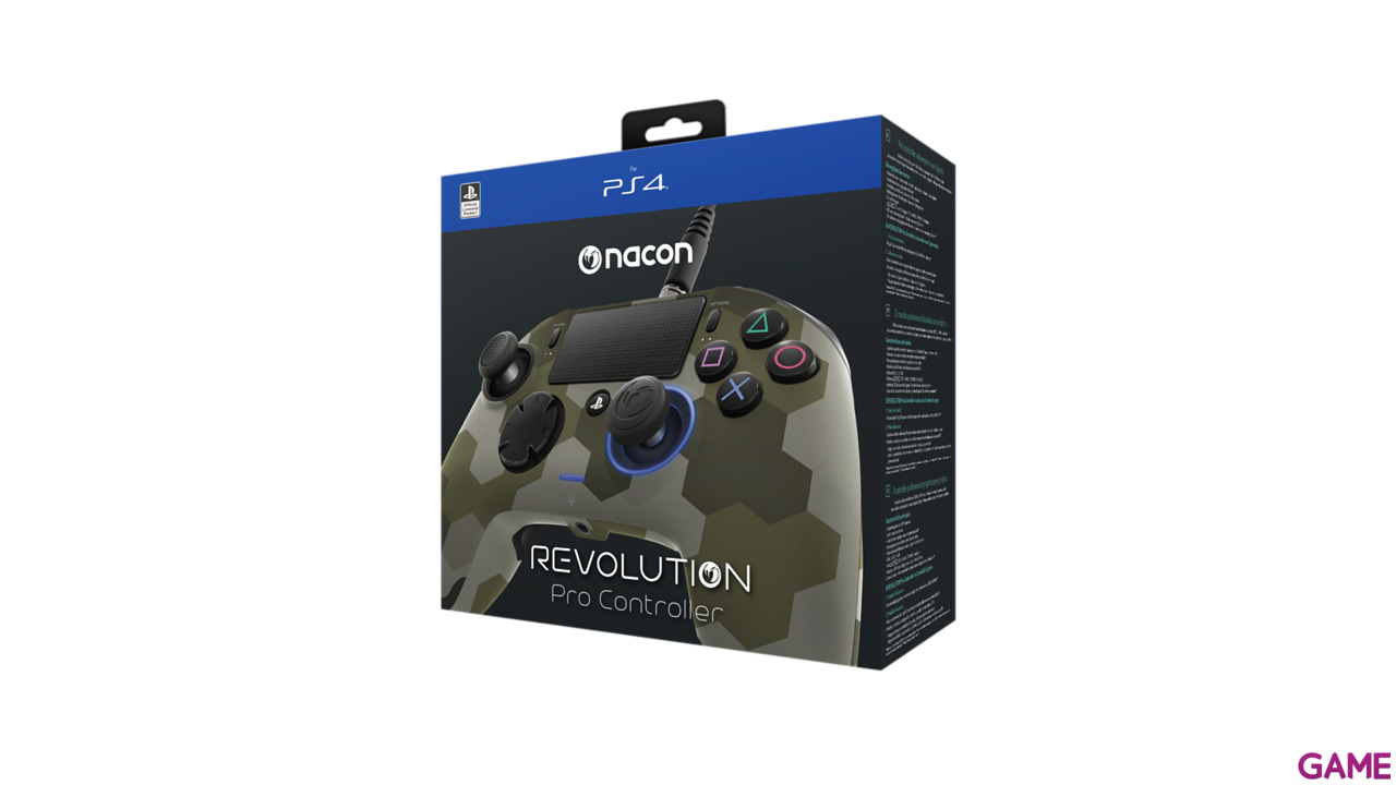 Controller Nacon Revolution Pro Camo Green -Licencia Oficial Sony--13