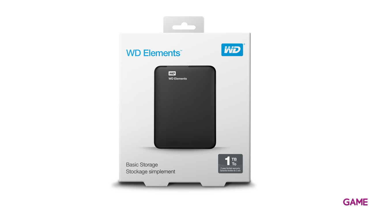Western Digital Elements 1TB - Negro - USB 3.0 - PS4 - XBOX - PC - MAC - Disco Duro Externo-7