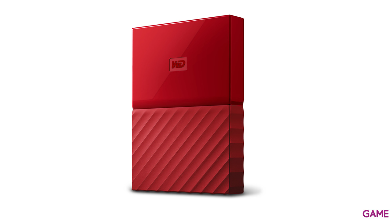 Western Digital My Passport 1TB Rojo - Disco duro externo USB 3.0-2