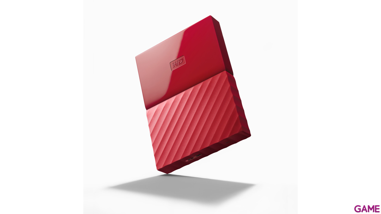 Western Digital My Passport 1TB Rojo - Disco duro externo USB 3.0-4