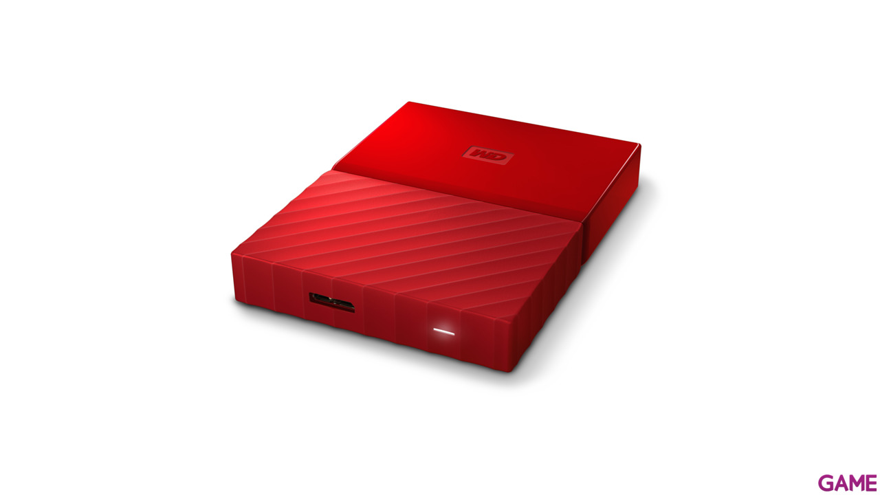 Western Digital My Passport 1TB Rojo - Disco duro externo USB 3.0-7