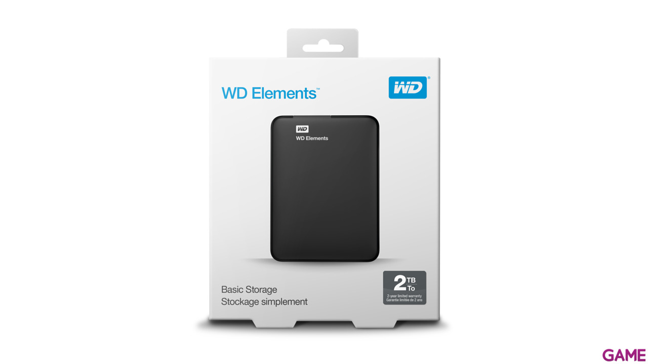Western Digital Elements Portable 2TB USB 3.0 Negro - Disco Duro Externo-7