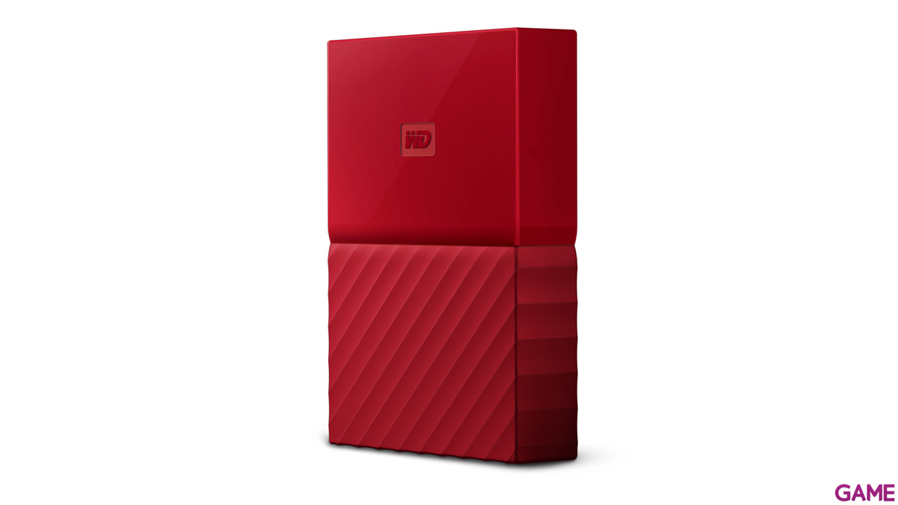 Western Digital My Passport 4TB Rojo - Disco duro externo USB 3.0-2
