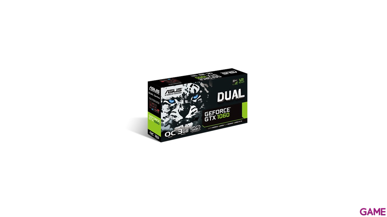 ASUS Dual GeForce GTX 1060 OC 3GB GDDR5 - Tarjeta Gráfica Gaming-4